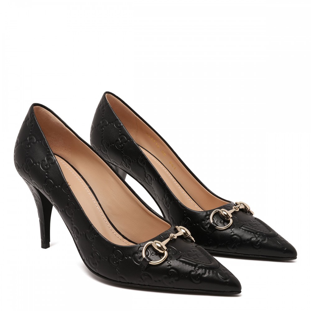 Horsebit GG 85 pumps