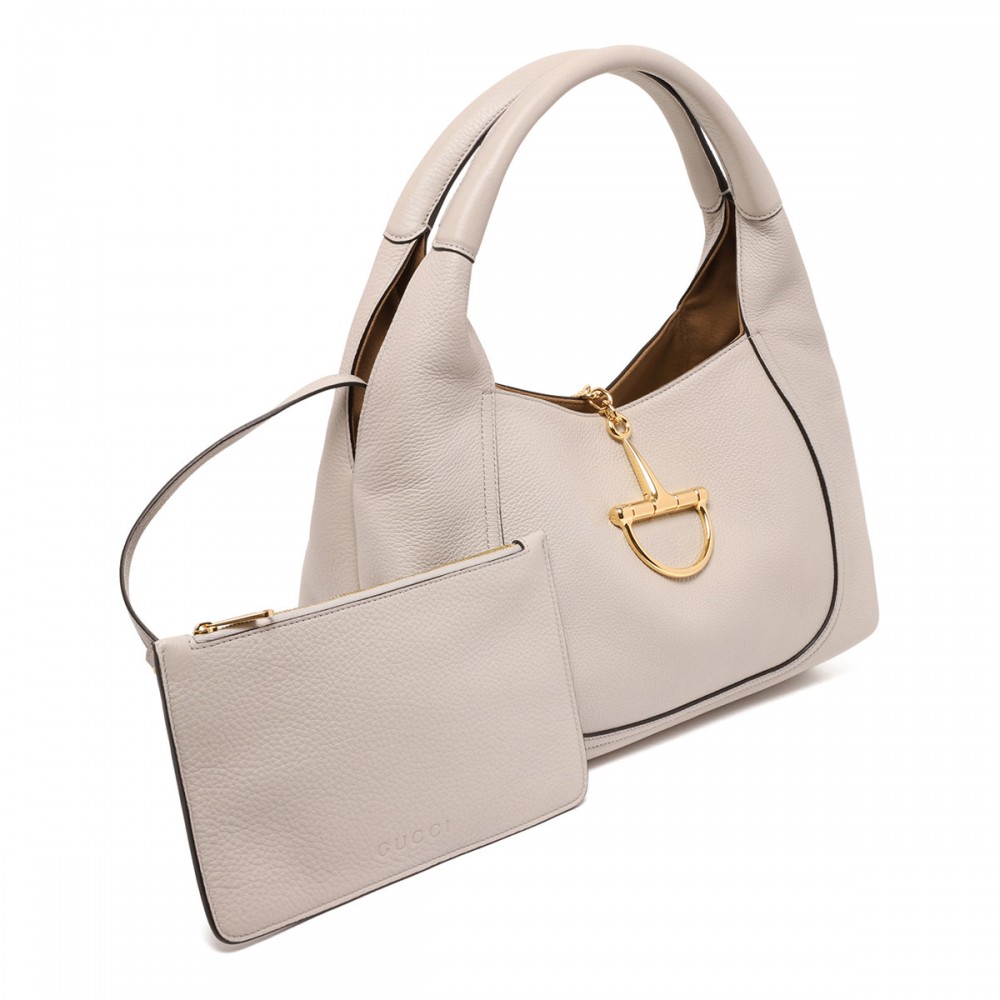 Softbit leather shoulder bag