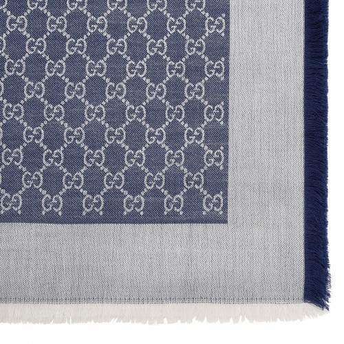 GG silk wool shawl 2