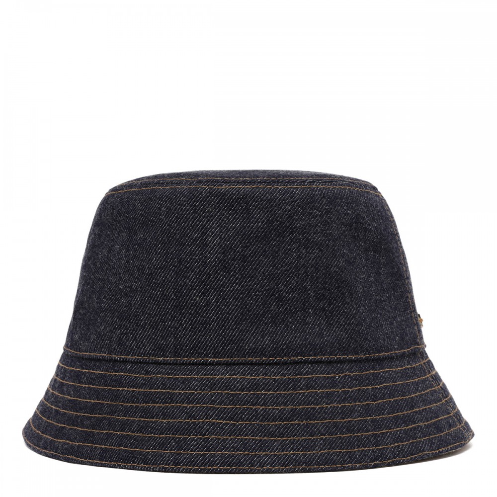 Denim bucket hat