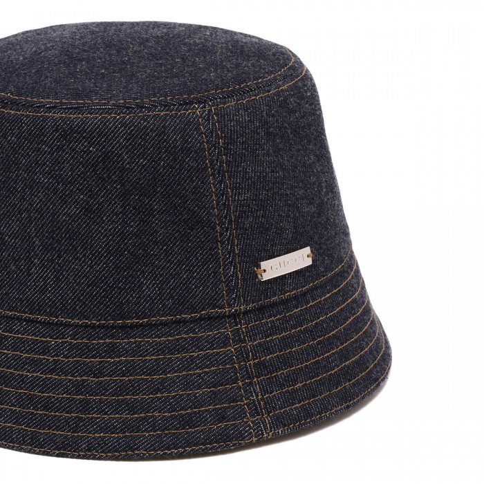 Denim bucket hat