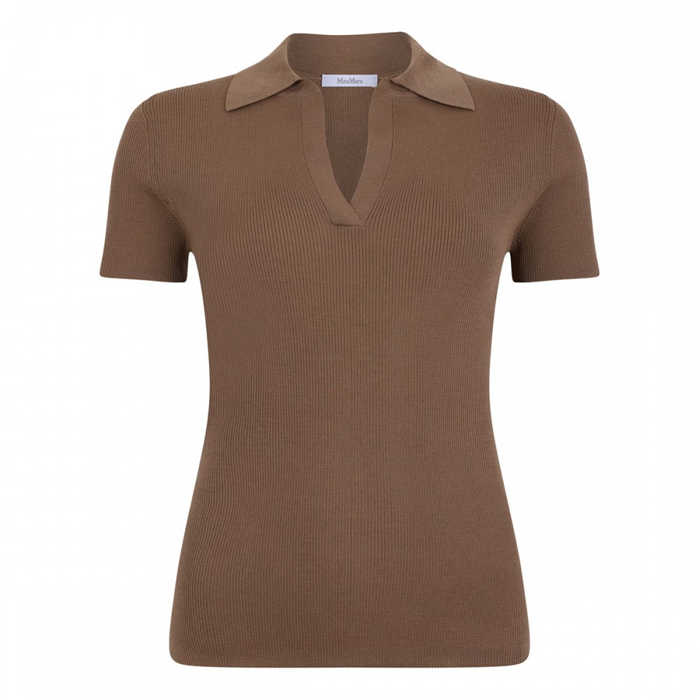 Albero knit polo top