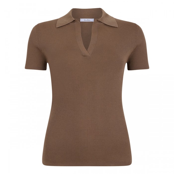 Albero knit polo top