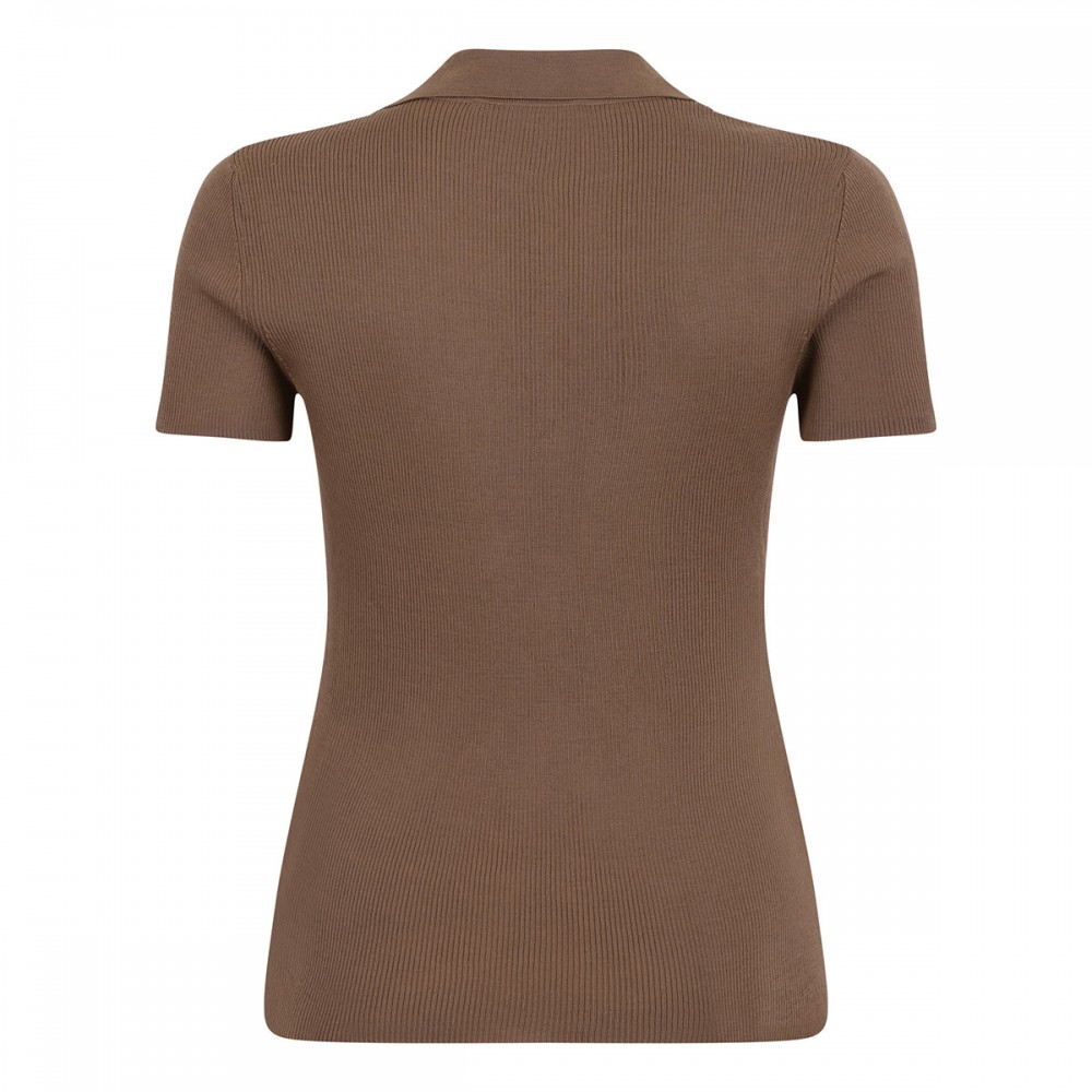 Albero knit polo top