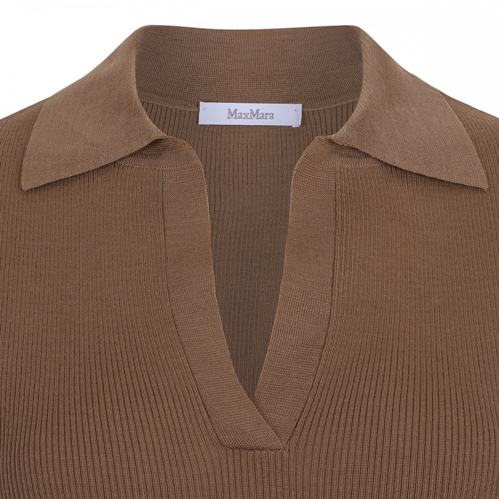 Albero knit polo top