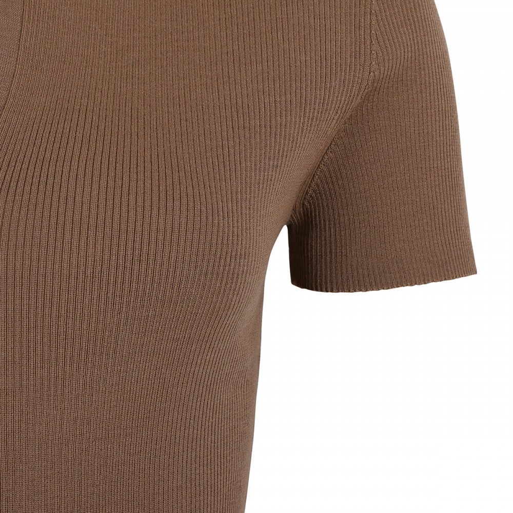 Albero knit polo top