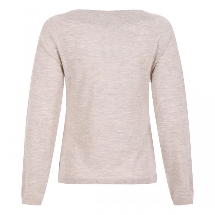 Faretra off-shoulder cashmere sweater