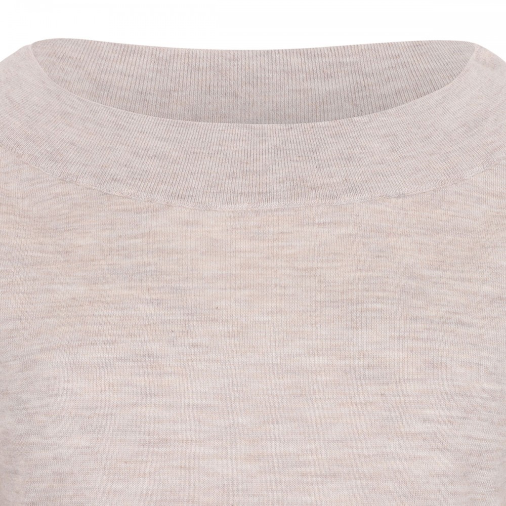 Faretra off-shoulder cashmere sweater