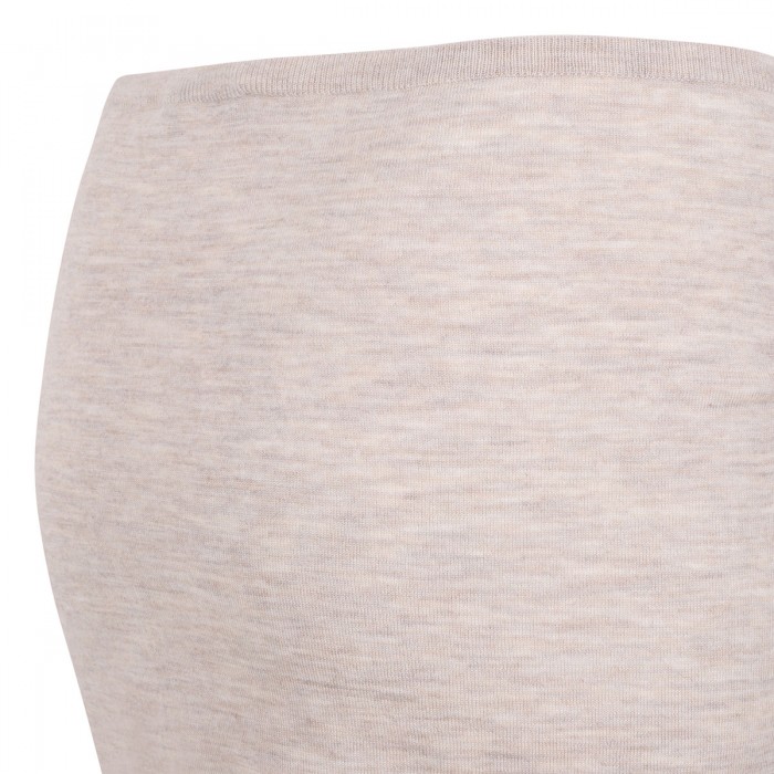 Faretra off-shoulder cashmere sweater