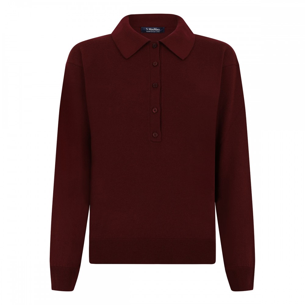 Frisia wool polo sweater