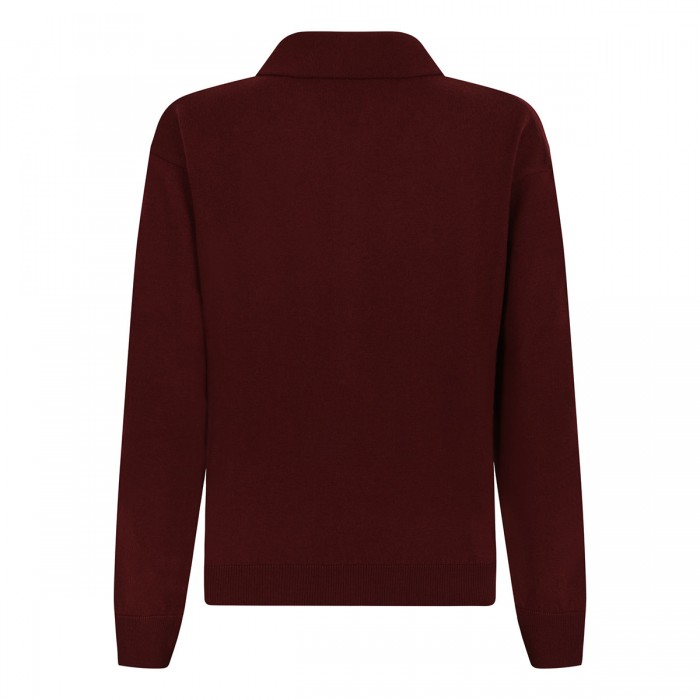 Frisia wool polo sweater