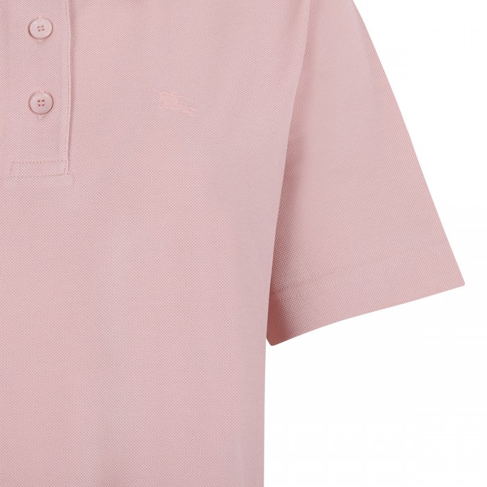 Check polo shirt dress