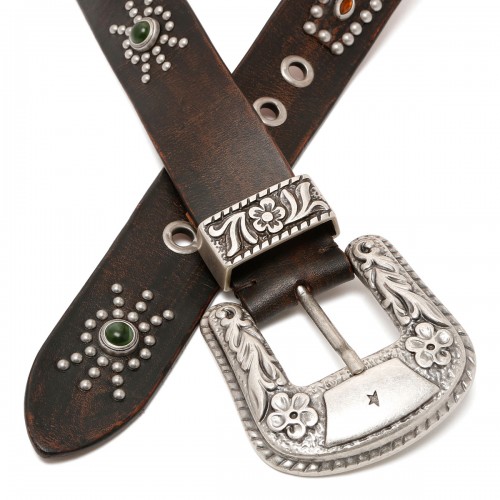 Lace belt with studs 2