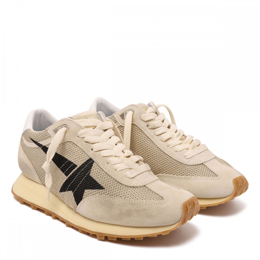 Running Marathon suede and mesh sneakers