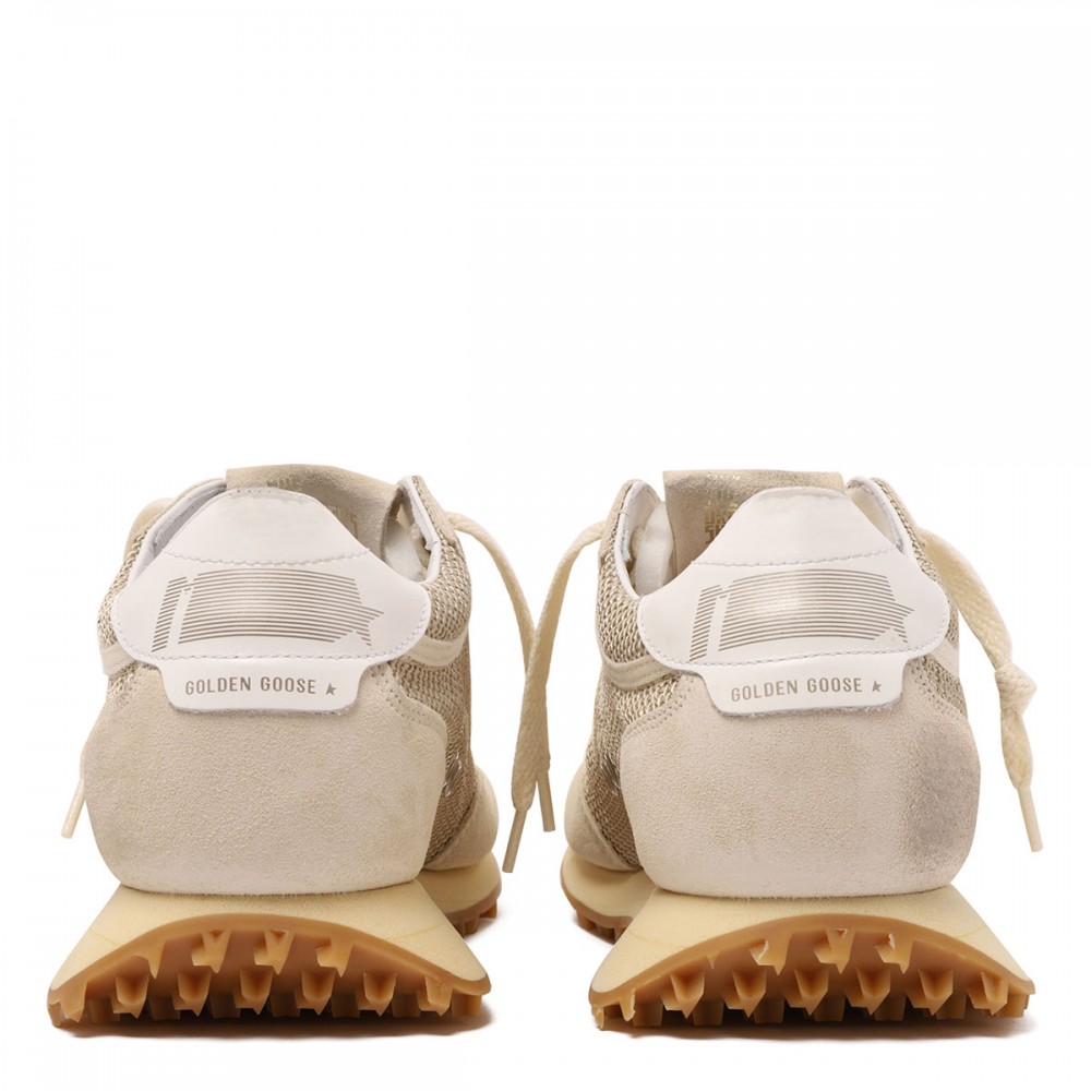 Running Marathon suede and mesh sneakers