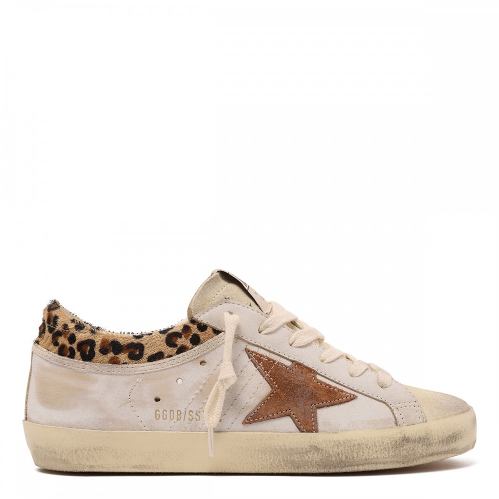 SuperStar leo-print detail sneakers