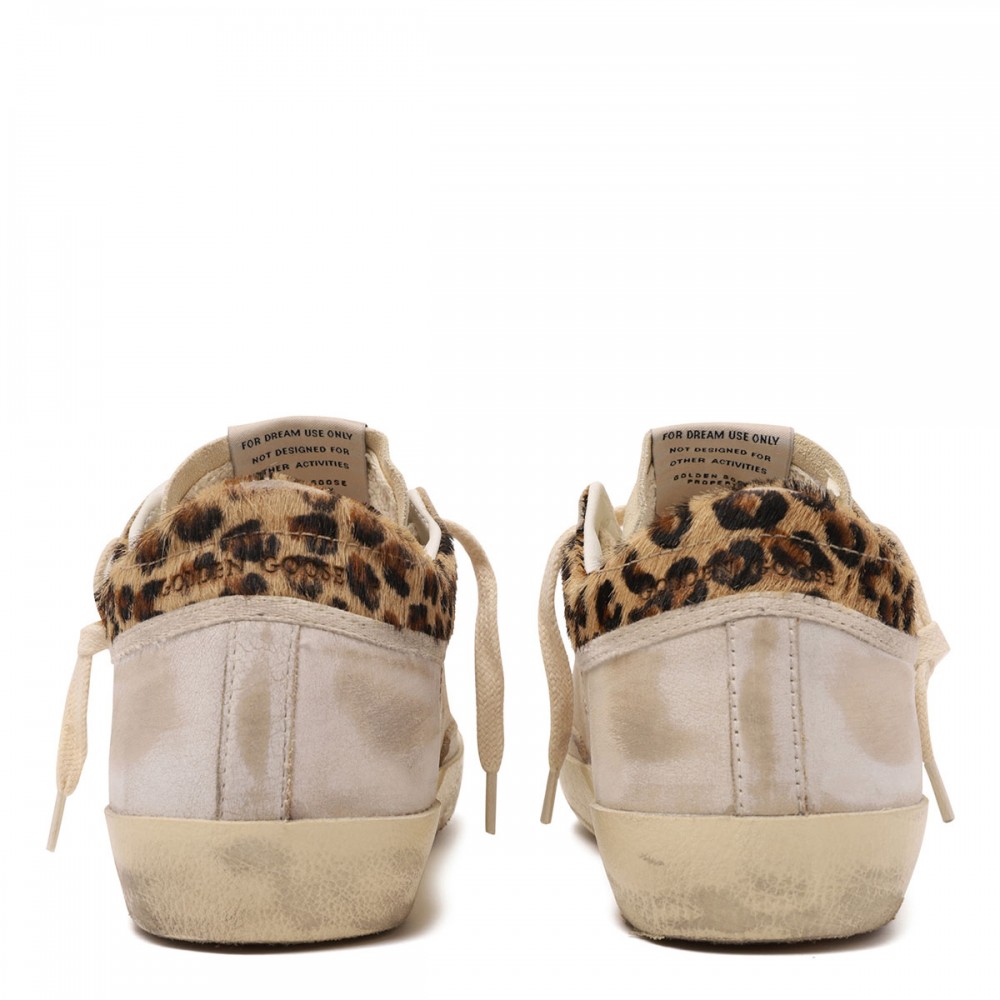 SuperStar leo-print detail sneakers