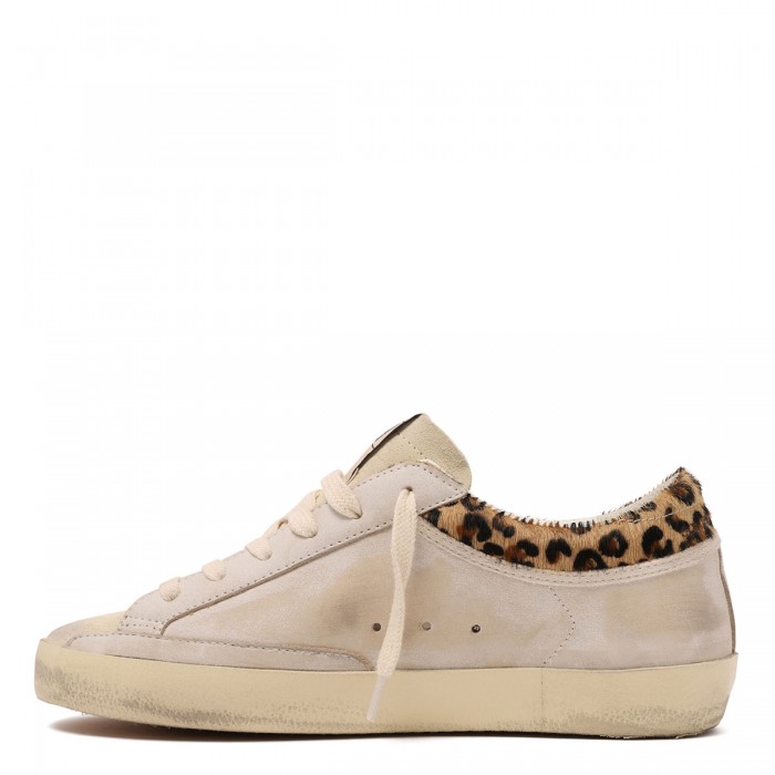 SuperStar leo-print detail sneakers