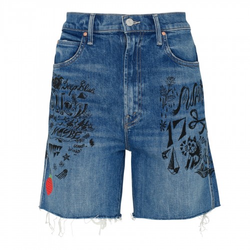 Smokin denim shorts