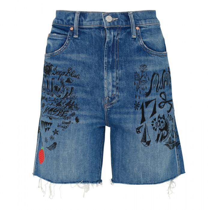 Smokin denim shorts
