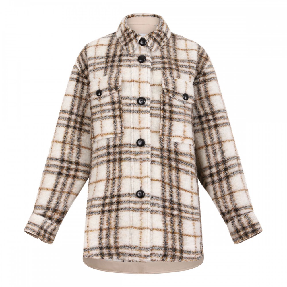 Harveli check coat