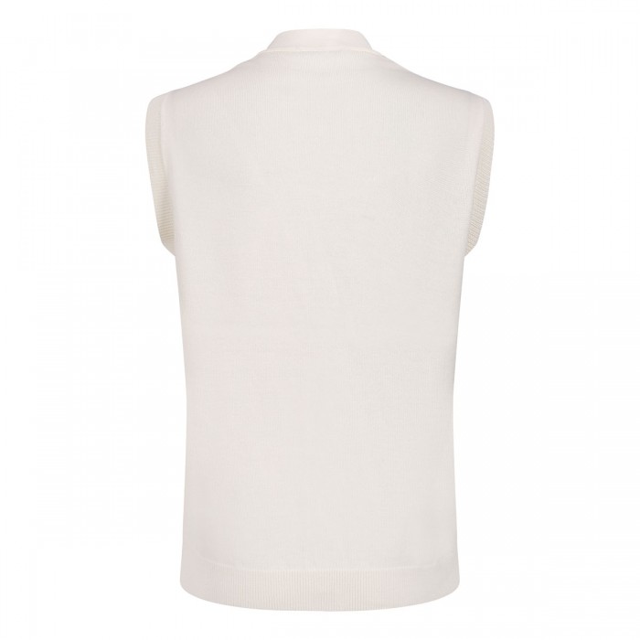 Maine wool blend vest