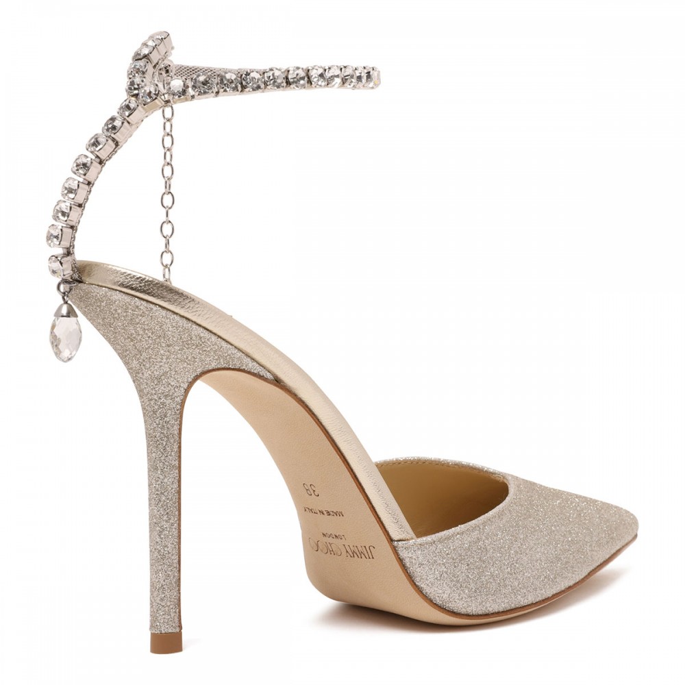 Saeda 100 glittery pumps