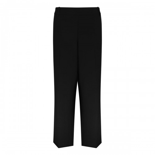 Mid-rise tapered pull-on pants