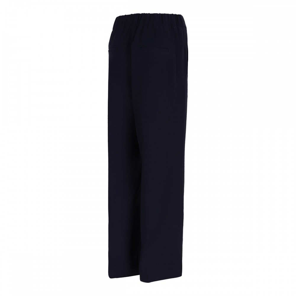 Mid-rise tapered pull-on pants