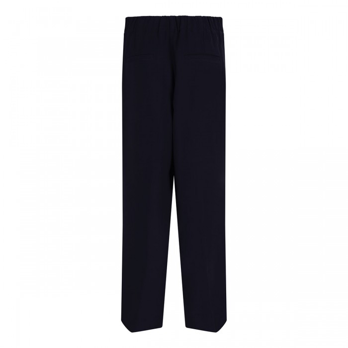 Mid-rise tapered pull-on pants