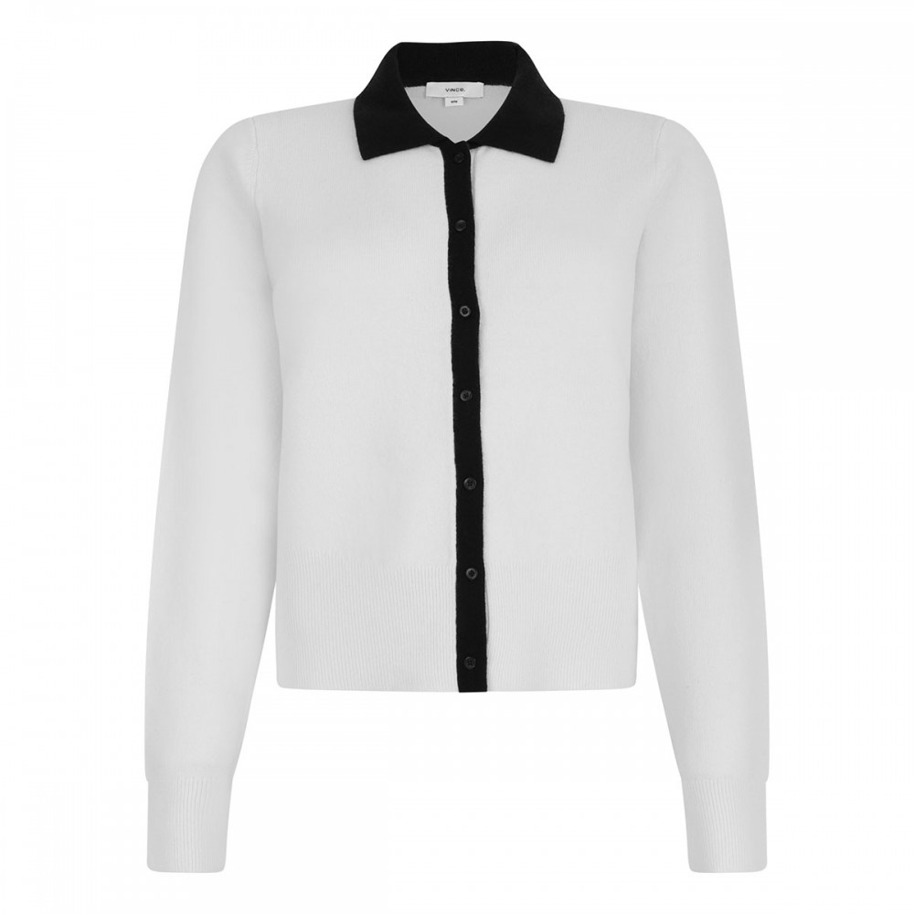 Wool and cashmere-blend cardigan