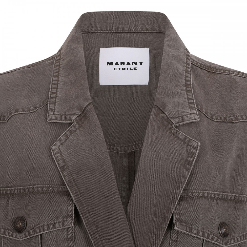 Nevala cotton and linen jacket