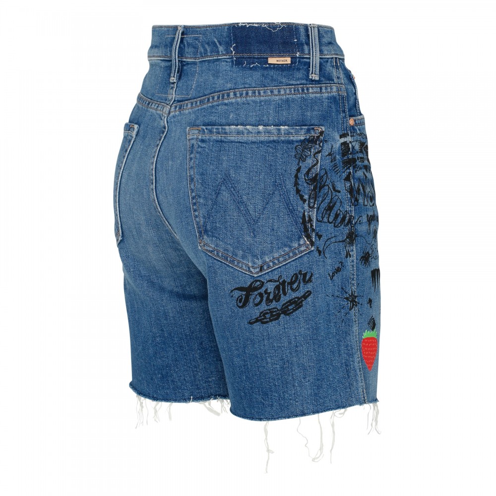 Smokin denim shorts