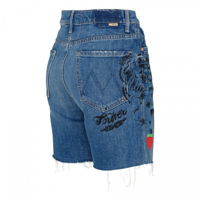 Smokin denim shorts