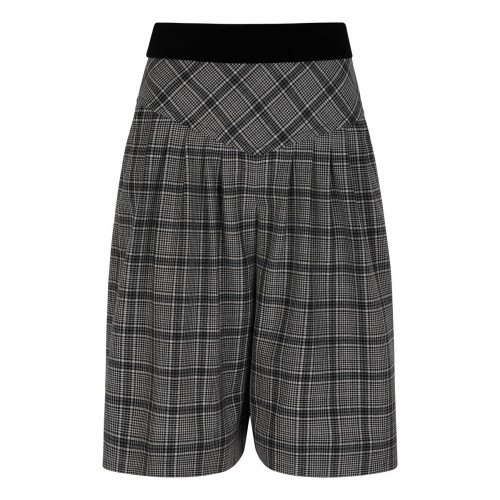 Check bermuda shorts