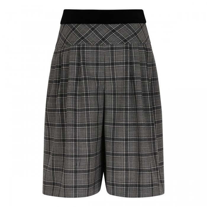 Check bermuda shorts