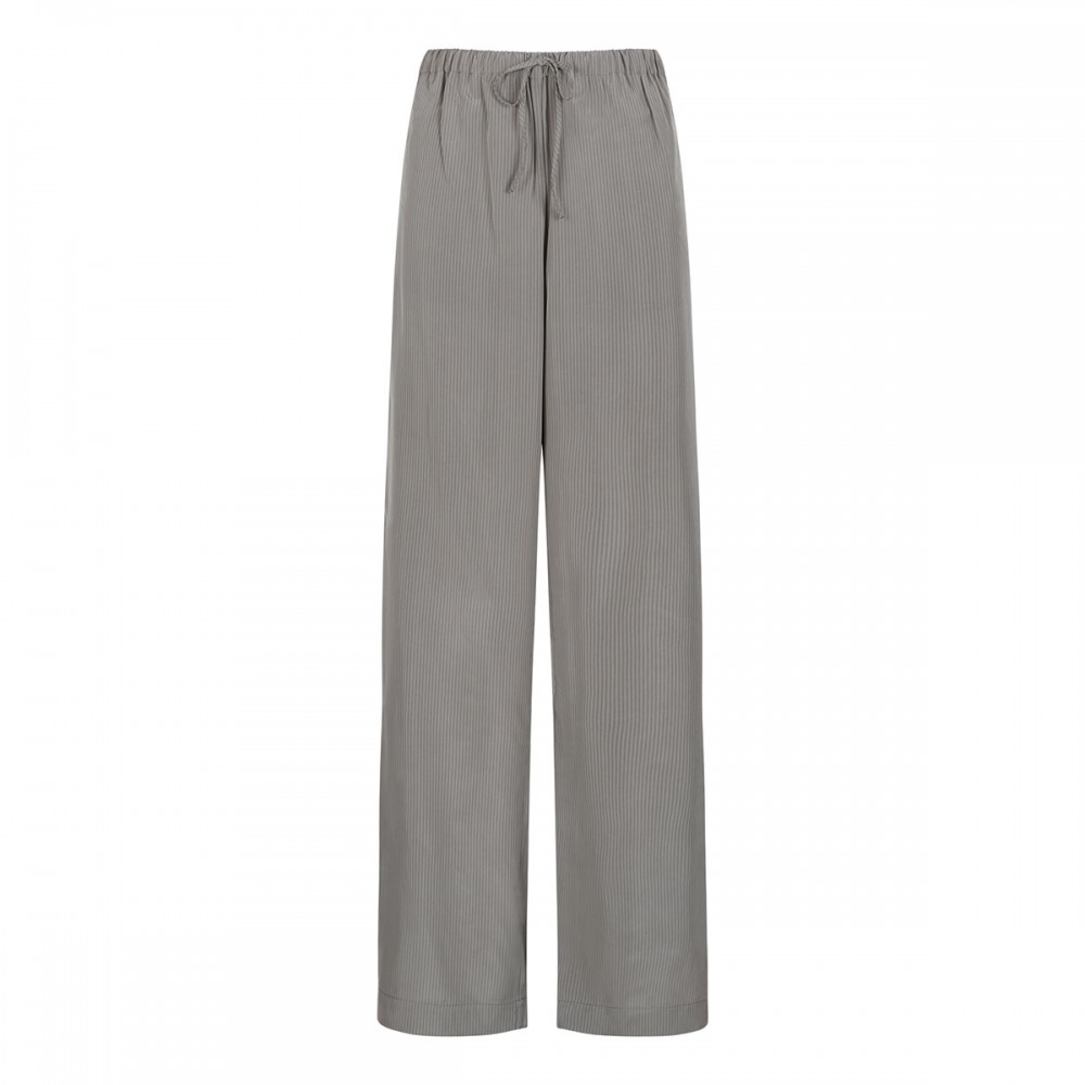 Relaxed fluid stripe pants