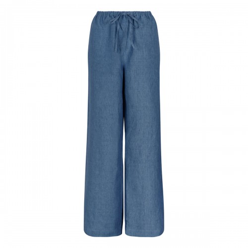 Relaxed linen pants