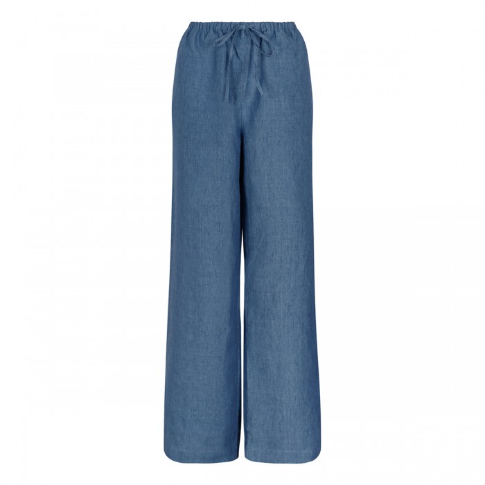 Relaxed linen pants
