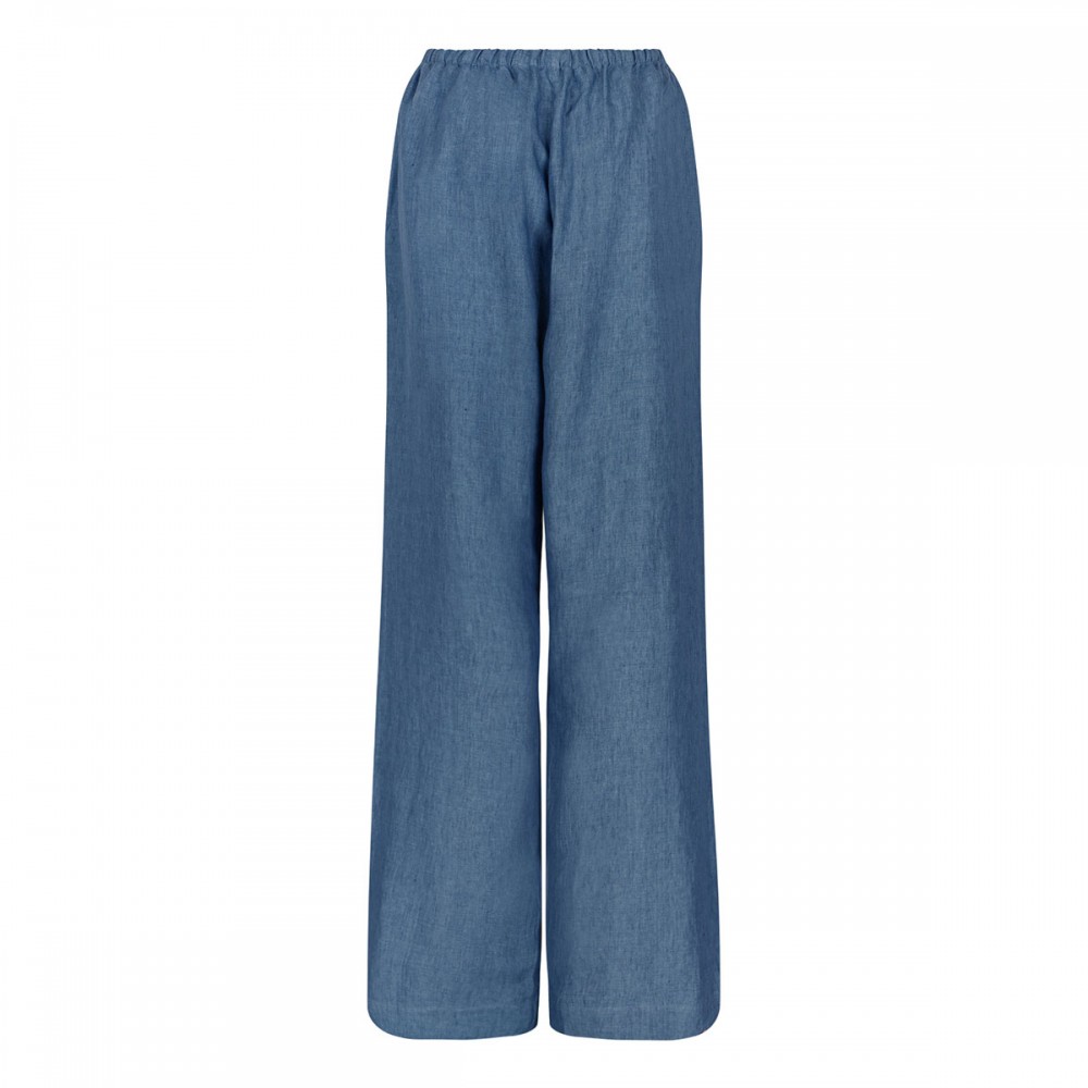 Relaxed linen pants