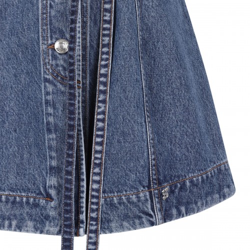 Sleeveless denim top 2