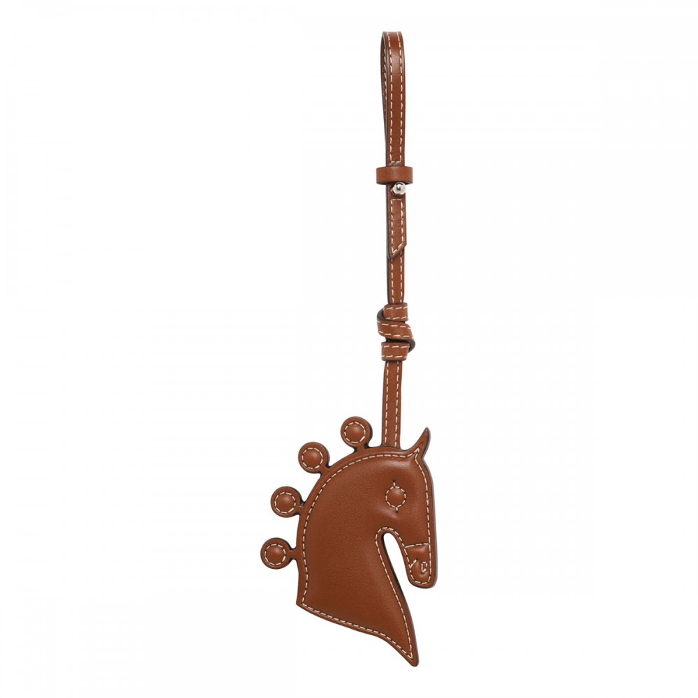 Brown horse bag charm