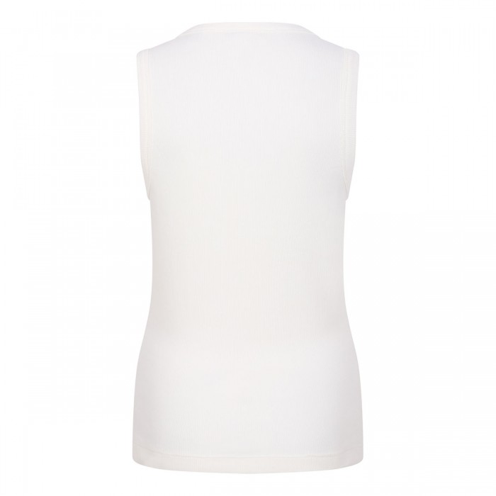 Check trims tank top