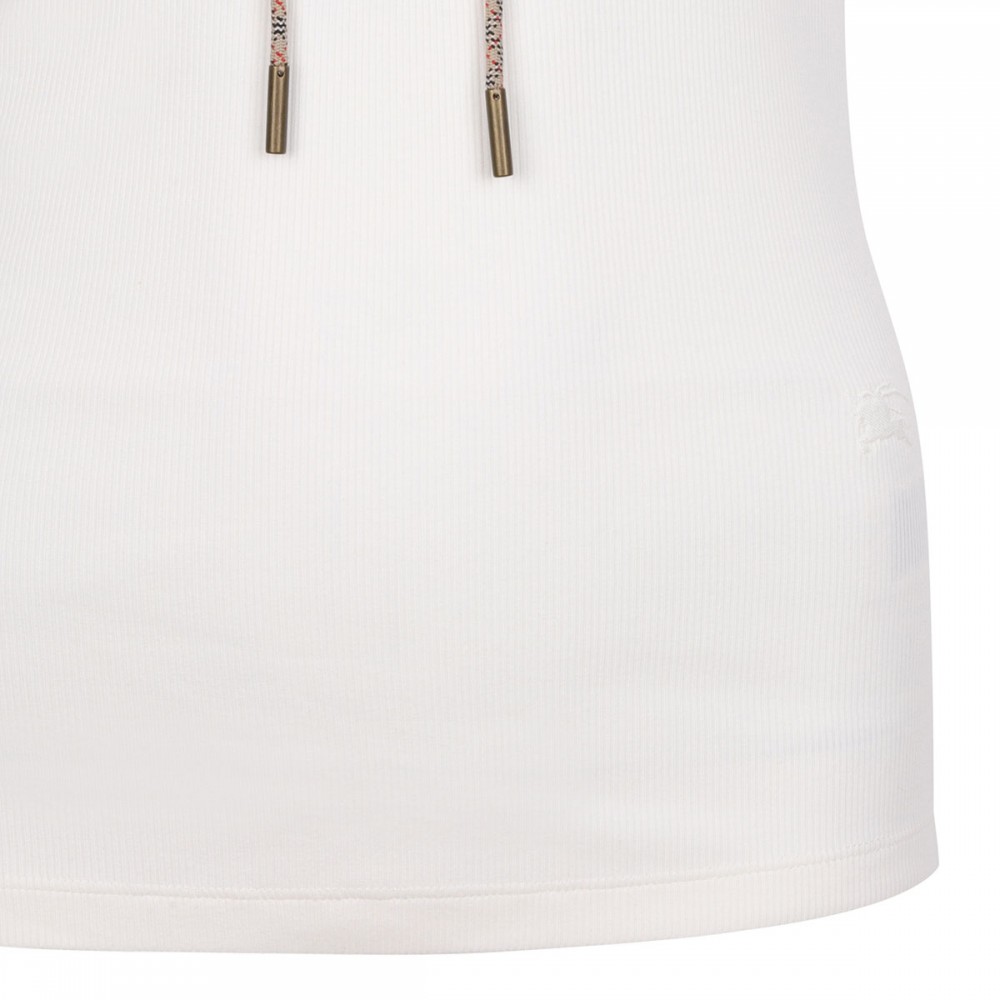 Check trims tank top