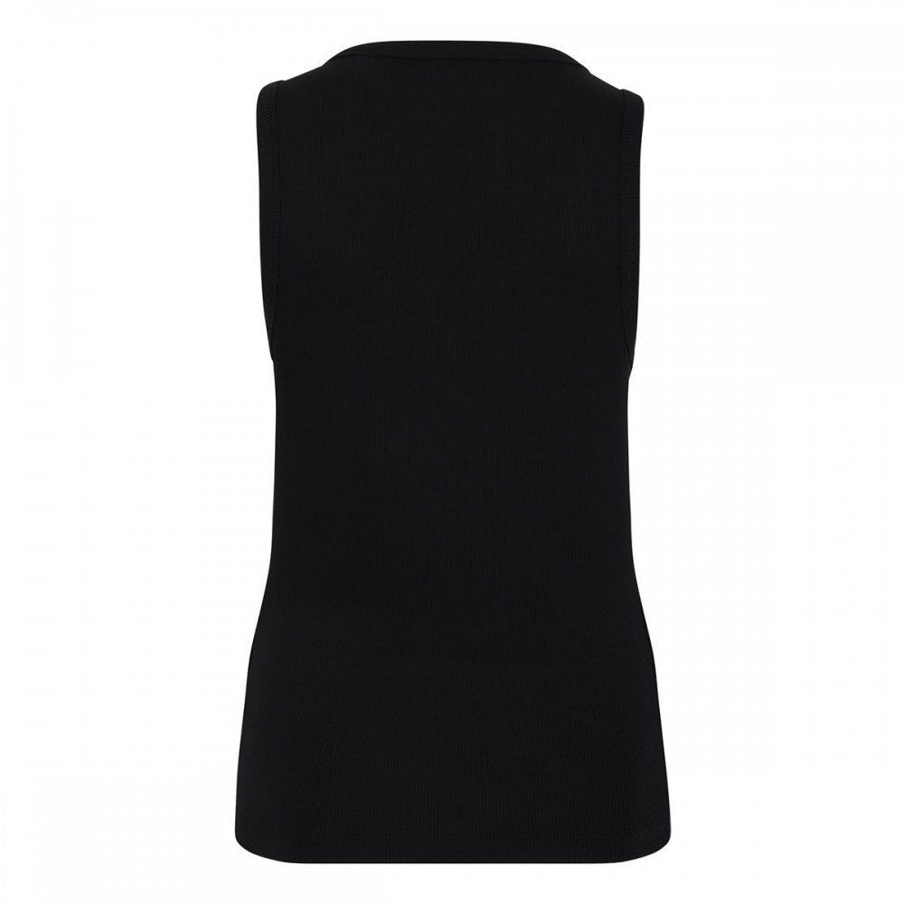 Check trims tank top