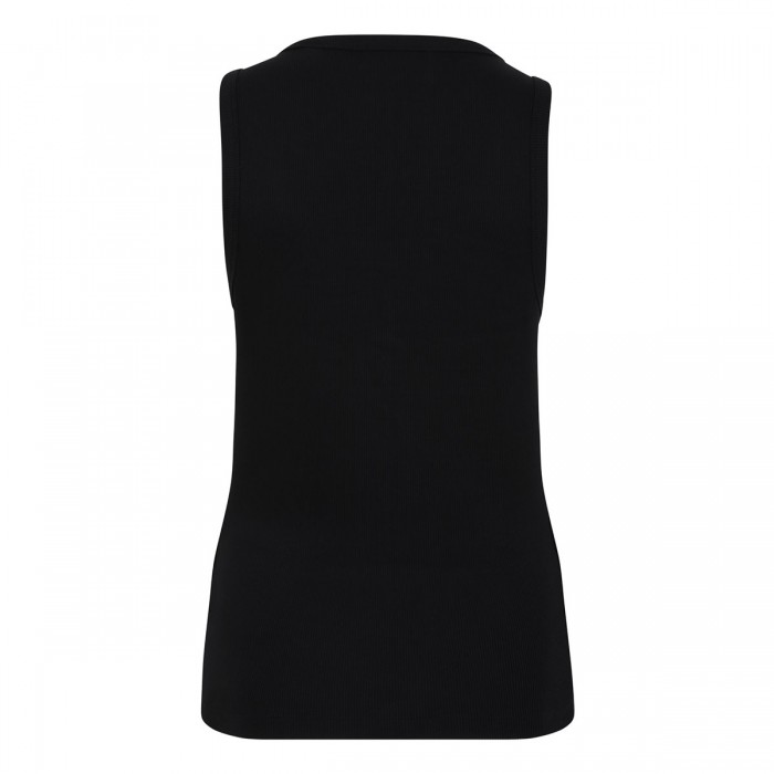 Check trims tank top