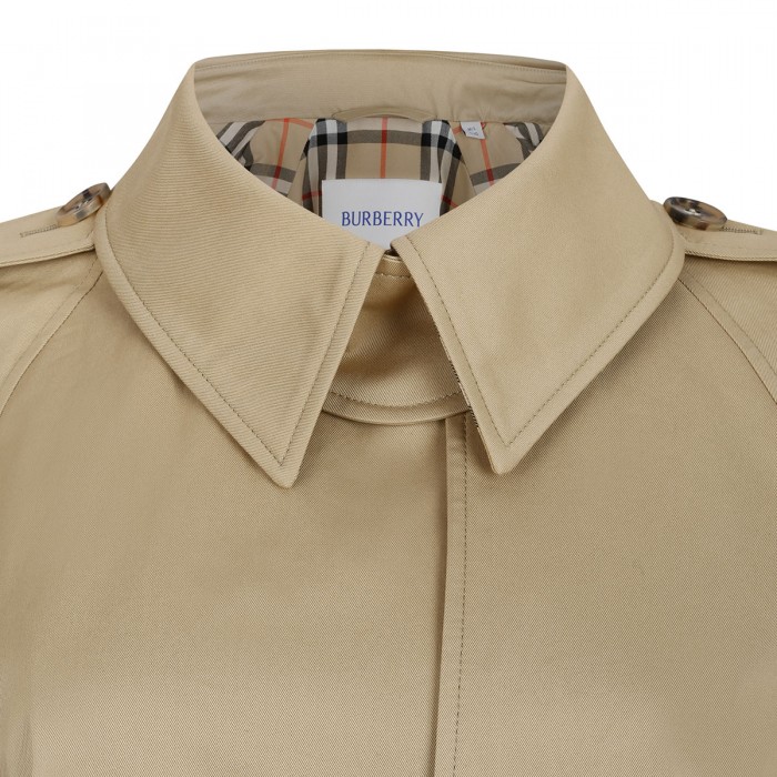 Belmont gabardine trench cape