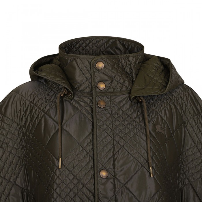 Quilted cotton heath cape