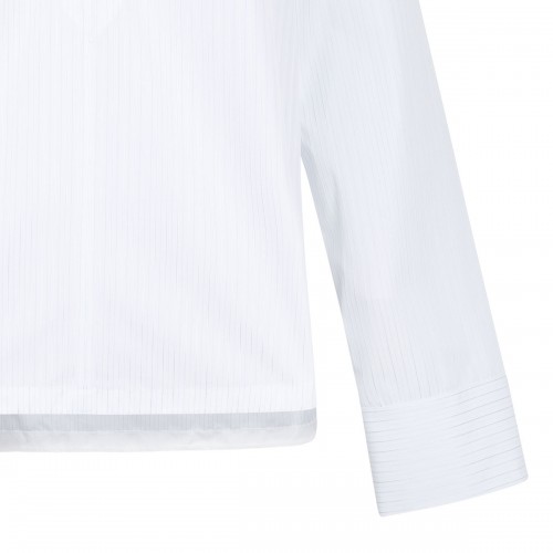 Hooded poplin shirt 2