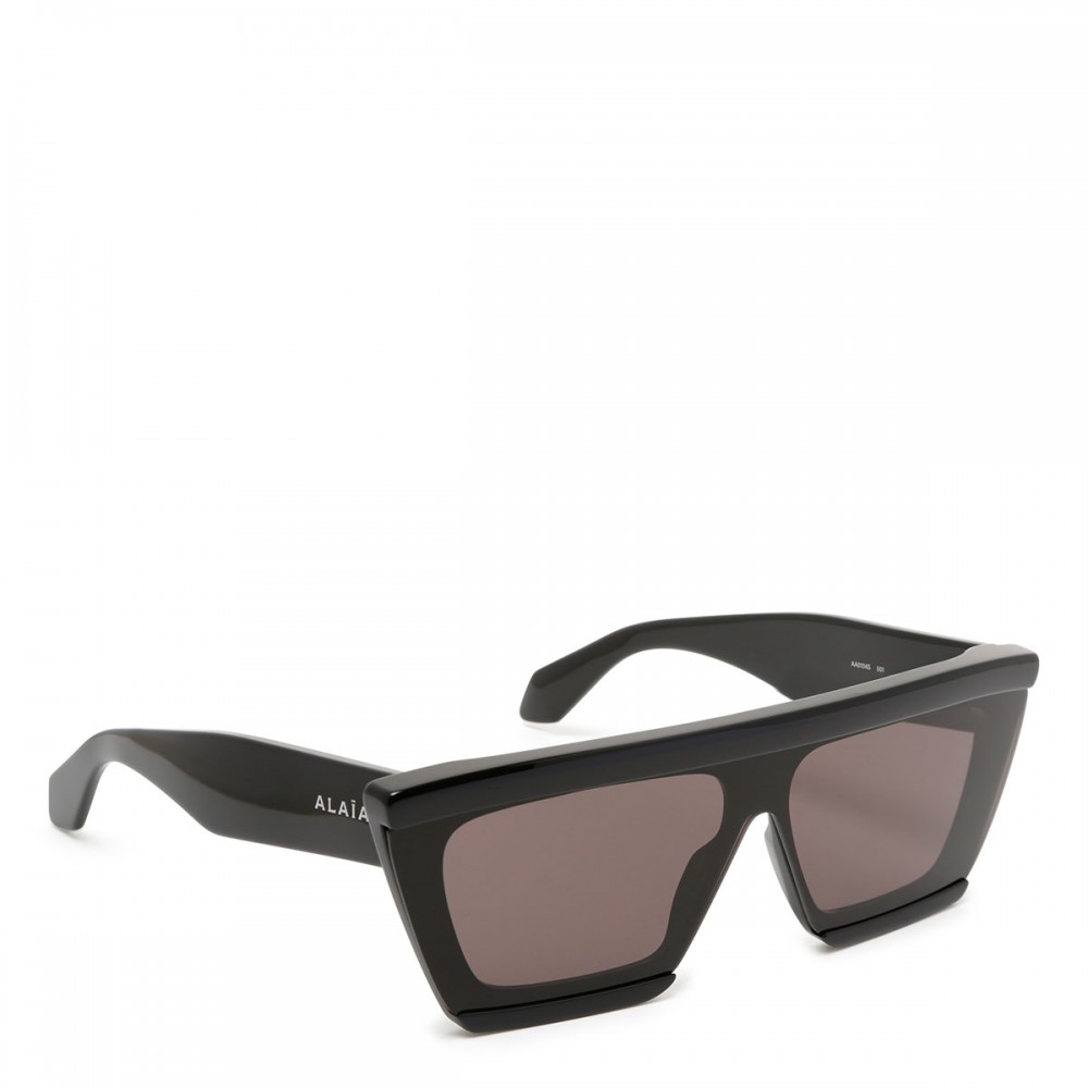 Black mask sunglasses